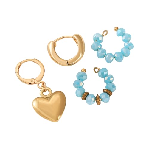 Elegante Ohrmanschette, modischer Ohrclip für Damen, Schmuck sorgt für Komfort und Stil, Legierungsstruktur, geeignet für verschiedene Outfits von carotoe