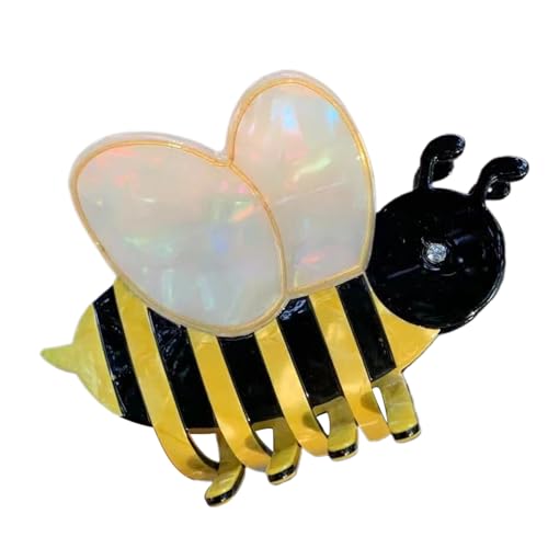 Haarklammer, starke Haarklammer für Damen, Acryl, schöne Pferdeschwanz-Haargreifer, Haarform-Zubehör für Erwachsene von carotoe