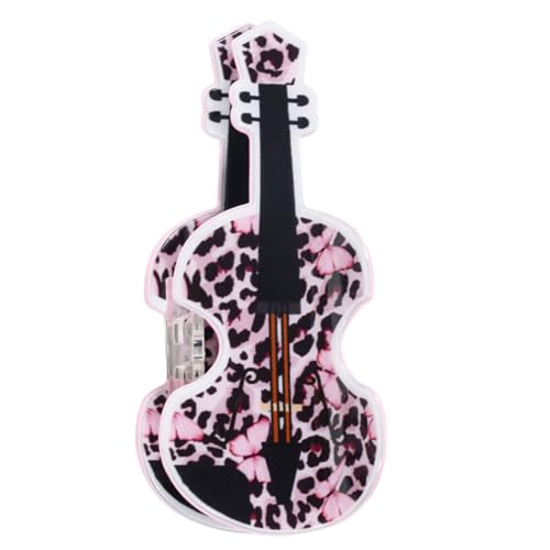 Haarspange für Mädchen, Bassgitarre, Leopardenmuster, für Frauen und Mädchen, niedlicher Leopardenmuster von carotoe