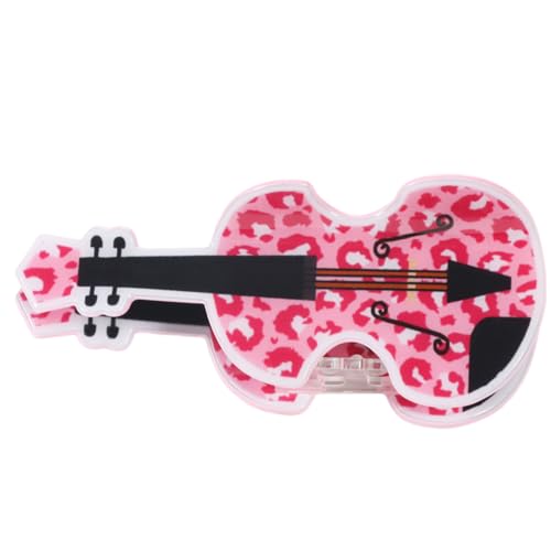 Haarspange für Mädchen, Bassgitarre, Leopardenmuster, für Frauen und Mädchen, niedlicher Leopardenmuster von carotoe