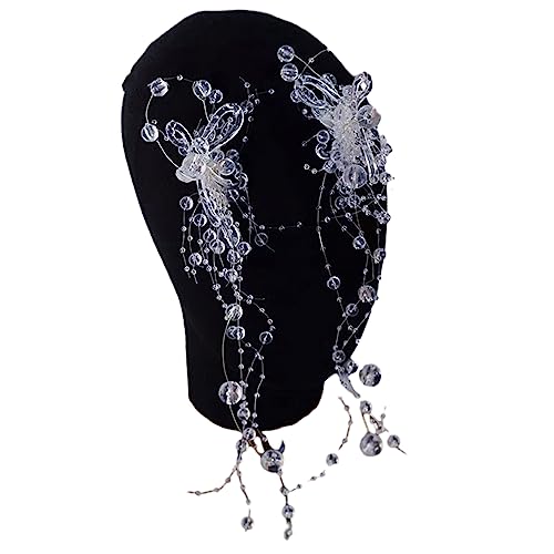 Haarspangen mit Entenschnabel-Motiv "Princess At Large Hair", Sommer-Vibe, Tränenquasten, starker Halt, Haarnadel für Mädchen von carotoe