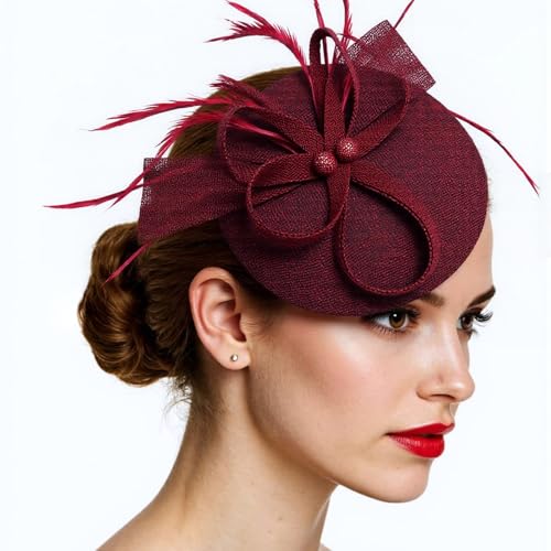 Kreativer Haarschmuck, bequem, den ganzen Tag über zu tragen, Fascinator für Damen, die Mode und Stile zu besonderen Anlässen suchen von carotoe