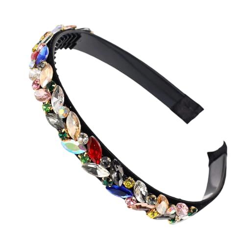 Luxuriöses Strass-Stirnband für Damen, Brautschmuck, Haarschmuck für Hochzeiten und Abschlussbälle von carotoe