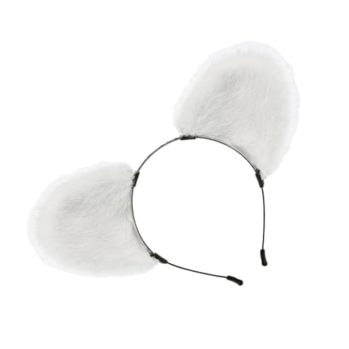 Modisches Bärenohr-Stirnband, weiche Kopfbedeckung, Haarschmuck für Damen und Mädchen, bringt Spaß zu jeder Frisur von carotoe