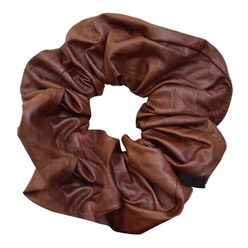 Starke Elastizität, Leder-Haargummis, Make-up, zartes Waschen, Gesichtshaarringe, geeignet für den täglichen Pendler und Veranstaltungen von carotoe