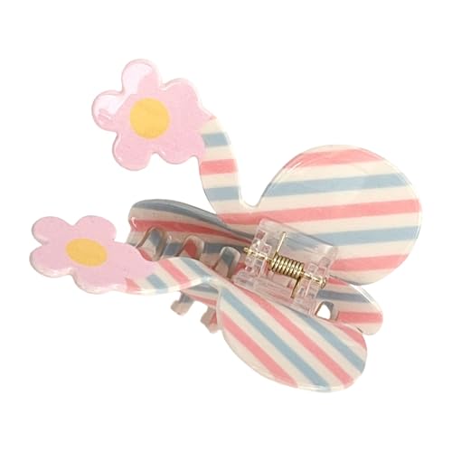 Trendige Haarspange in Schleifenform, Acryl, für Damen, Studenten, verschiedene Frisuren und legere formelle Anlässe von carotoe