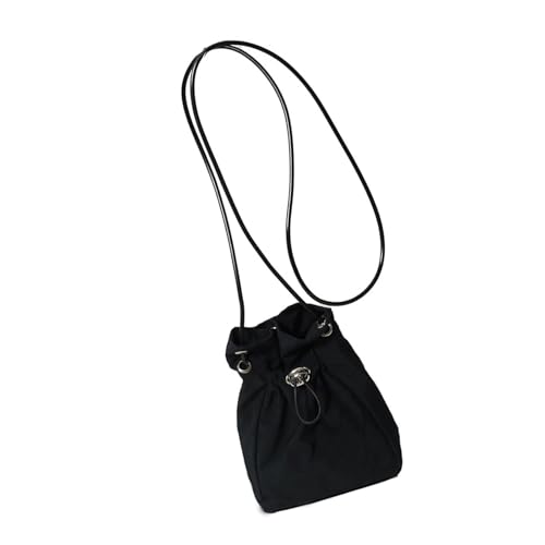 carotoe Modische kleine Handy-Tasche mit Schultergurt, plissierter Kordelzug, Crossbody-Tasche für Reisen und Einkaufen, modische Taschen, Schwarz , One Size carotoe Modische kleine Handy-Tasche mit Schultergurt, plissierter Kordelzug, Crossbody-Tasche für Reisen und Einkaufen, modische Taschen, Schwarz , One Size von carotoe