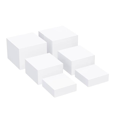 carotoe Multitierd Acryl-Schaukasten, transparent, würfelförmig, Organizer, Wohnaccessoire für Restaurants, Cafés und Sammlungen, mehrere Ebenen von carotoe