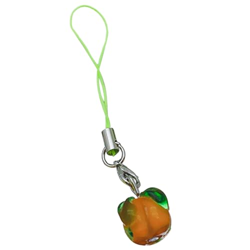carotoe Obst-Anhänger, Handykette, Bonbonfarben, Schlüsselanhänger, abnehmbares Handy-Schlüsselband, Dekoration, Taschenanhänger von carotoe