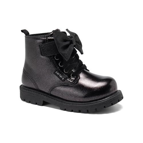 carter's Unisex-Kinder Yoyo Mode-Stiefel, Schwarz von carter's