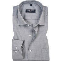 CasaModa Herren Hemd grau meliert von casamoda
