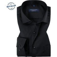 CasaModa Herren Hemd schwarz Comfort Fit von casamoda