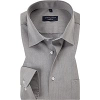 CasaModa Herren Hemd grau Baumwolle von casamoda
