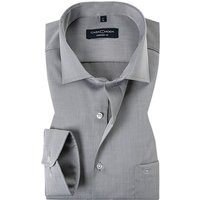 CasaModa Herren Hemd grau Baumwolle von casamoda
