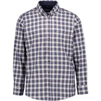 CasaModa Herren Hemd blau kariert Comfort Fit von casamoda