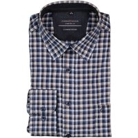 CasaModa Herren Hemd blau kariert Comfort Fit von casamoda