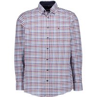 CasaModa Herren Hemd blau kariert Comfort Fit von casamoda