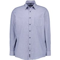 CasaModa Herren Hemd blau gestreift Comfort Fit von casamoda