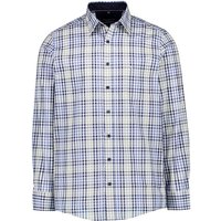 CasaModa Herren Hemd blau kariert Comfort Fit von casamoda