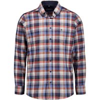 CasaModa Herren Hemd grau kariert Comfort Fit von casamoda