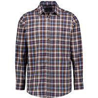 CasaModa Herren Hemd mehrfarbig Flanell von casamoda