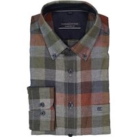CasaModa Herren Hemd rot kariert Comfort Fit von casamoda
