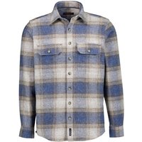 CasaModa Herren Overshirt beige Flanell von casamoda