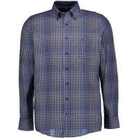 CasaModa Herren Hemd blau kariert Comfort Fit von casamoda