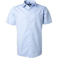CasaModa Herren Kurzarmhemd blau Kent von casamoda