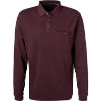 CasaModa Herren Polo-Shirt rot Baumwoll-Piqué von casamoda