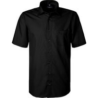 CasaModa Herren Kurzarmhemd schwarz Comfort Fit von casamoda