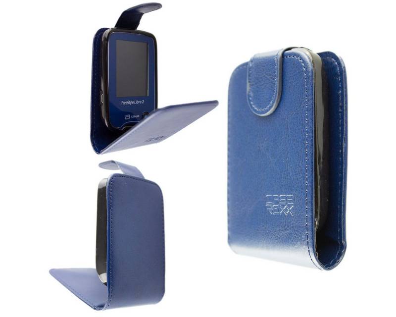 caseroxx Handytasche Flip-Tasche Blutzuckermessgerät für Freestyle (Einzelartikel, 1-tlg., Flip-Tasche Blutzuckermessgerät) von caseroxx