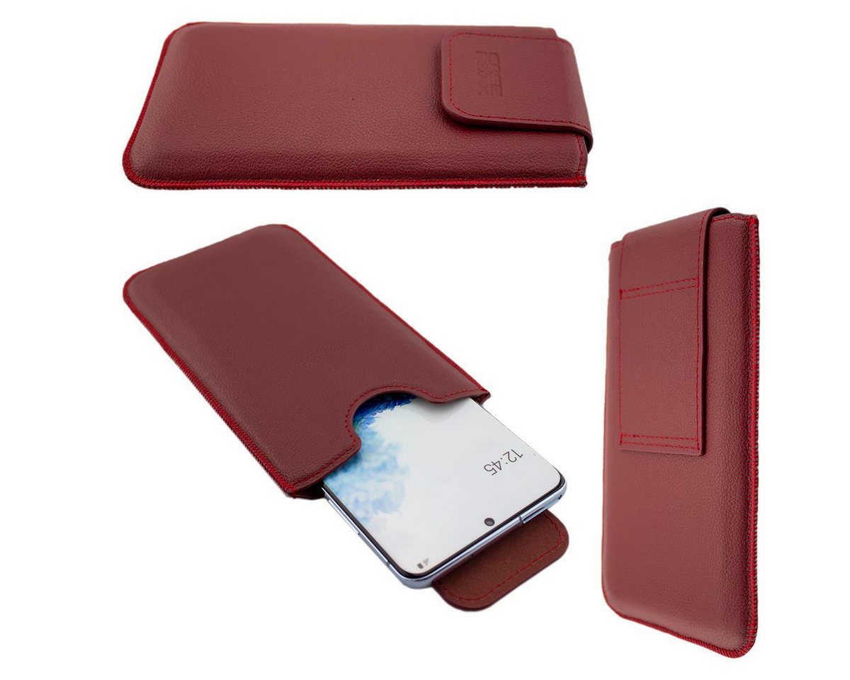 caseroxx Handytasche caseroxx Echtleder Tasche für Samsung Galaxy S25 Ultra (1-tlg), Kreditkartenfächer (siehe Bilder) von caseroxx