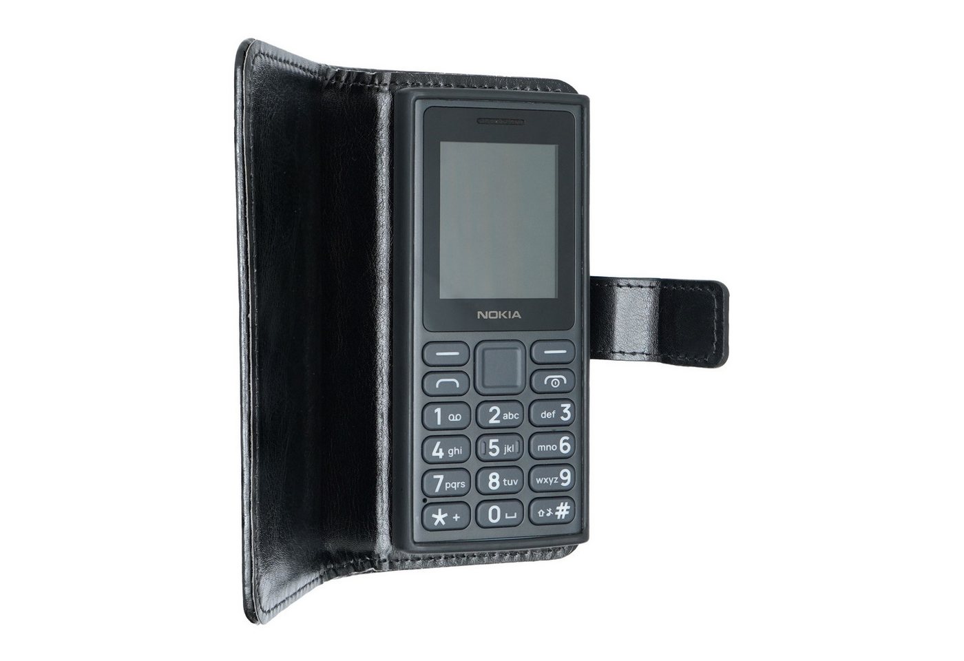 caseroxx Handytasche caseroxx Handytasche Bookstyle-Case für Nokia 105 DS, (Einzelartikel, 1-tlg., Bookstyle-Case), mit Kreditkartenfächern von caseroxx