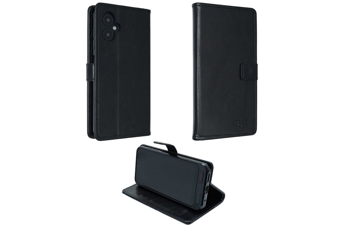 caseroxx Handytasche caseroxx Handytasche Bookstyle-Case für SPC Zeus 2, (Einzelartikel, 1-tlg., Bookstyle-Case), mit Kreditkartenfächern von caseroxx