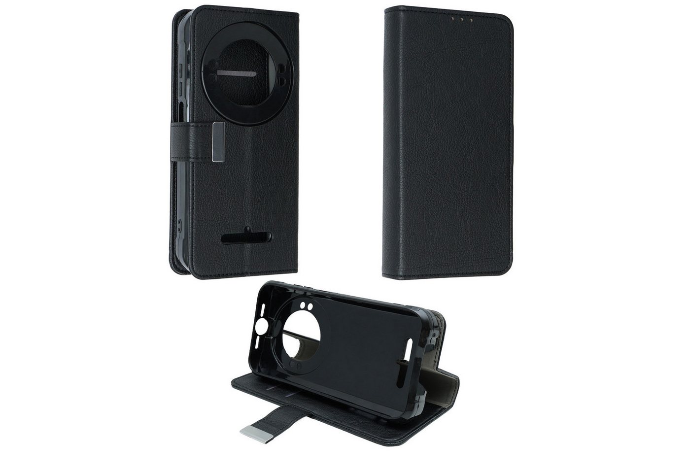 caseroxx Handytasche caseroxx Handytasche Bookstyle-Case für Ulefone RugKing, (Einzelartikel, 1-tlg., Bookstyle-Case), mit Kreditkartenfächern von caseroxx