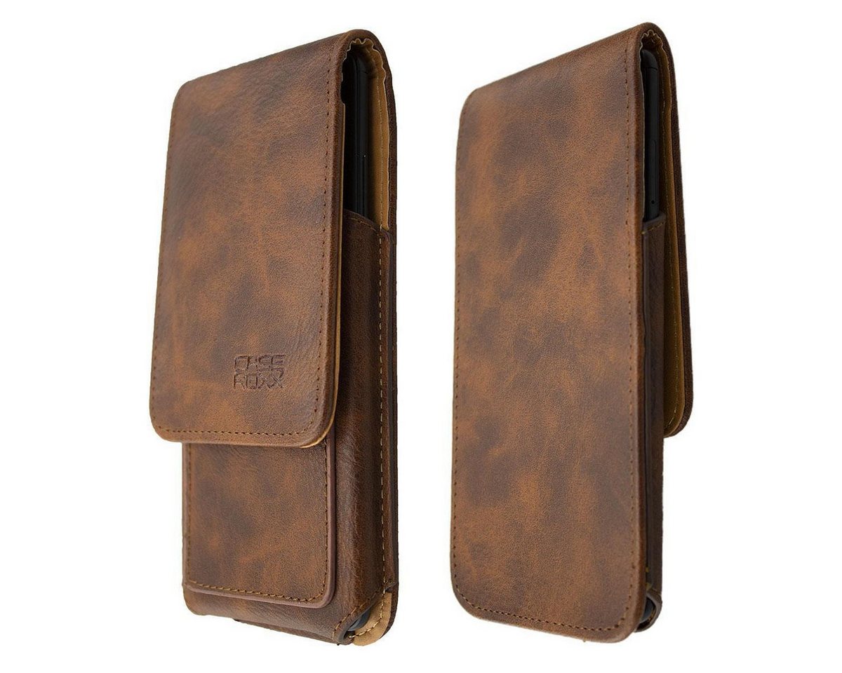 caseroxx Handytasche caseroxx Klappetui für Samsung Galaxy J7 Prime in braun (1-tlg), Kreditkartenfächer (siehe Bilder) von caseroxx