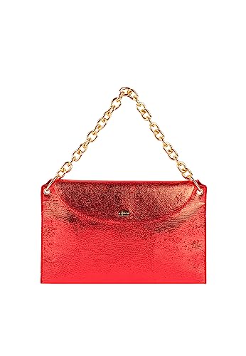 caspio Women's Clutch/Abendtasche, ROT von caspio