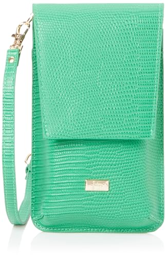 caspio Women's Crossbody Mini-Bag Crossover-Body-Tasche, Grün von caspio