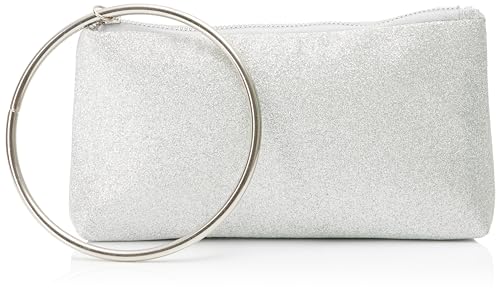 caspio Women's Damen Clutch, Silber von caspio