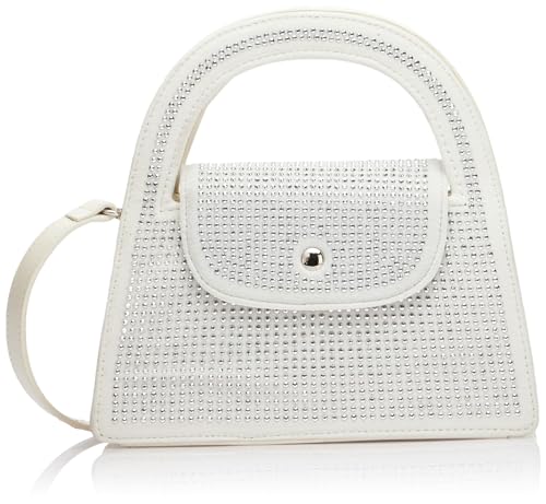 caspio Women's Henkeltasche Damen Shopper, Weiss Mehrfarbig von caspio