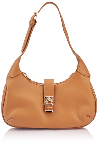 caspio Women's Schultertasche, HELLKAMEL von caspio