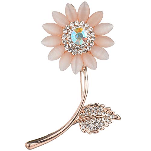 casstaly Damen-Brosche, Opal, Strass, Legierung, Sonne, Blume, Brosche, Sonnenblume, Kleidung, Zubehör casstaly Damen-Brosche, Opal, Strass, Legierung, Sonne, Blume, Brosche, Sonnenblume, Kleidung, Zubehör von casstaly