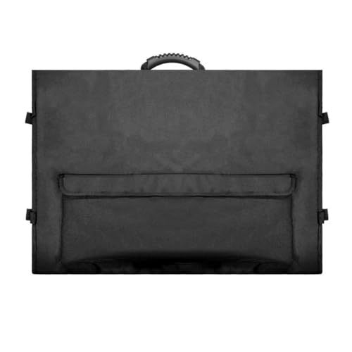casstaly Monitor-Tragetasche, Computer-Monitor-Tasche mit Taschen, verstellbare Reise-Tragetasche für 61-68 cm (24-27 Zoll) Desktop-Monitor, B von casstaly