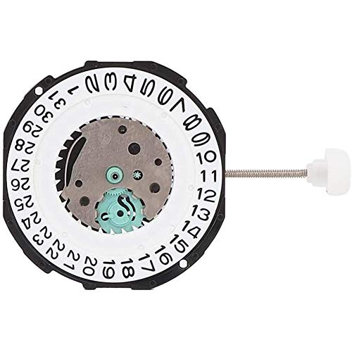 casstaly Uhrwerk, Drei-Zeiger-Uhrwerk, Quarzuhrwerk, SL28 für Uhrenreparaturzubehör für Herren (einzelner Kalender) von casstaly