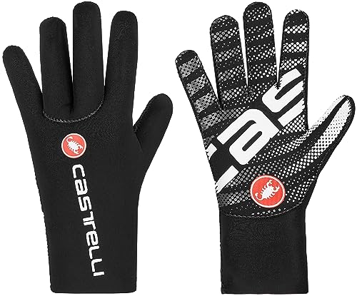 Castelli Men's DILUVIO C Sports Gloves, Black, S/M von CASTELLI