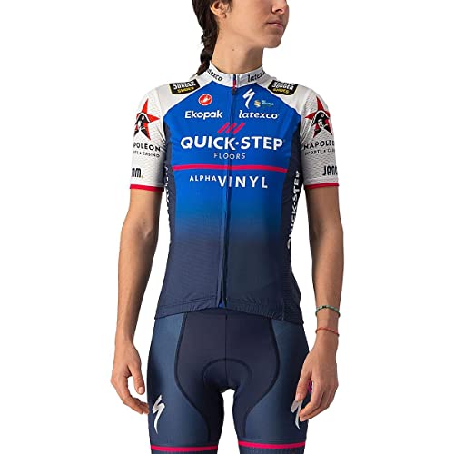 Castelli Quick-Step Competizione Jersey - Damen Belgian Blue, M von CASTELLI