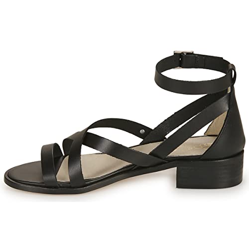 casual attitude Coutil Sandalen/Sandaletten Damen Schwarz - 42 - Sandalen/Sandaletten Shoes von casual attitude