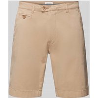 Casual Friday Chino-Shorts mit Eingrifftaschen in Sand, Größe M von casual friday