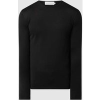 Casual Friday Pullover aus Wollmischung in Black, Größe S von casual friday